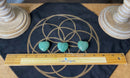 Green Aventurine Pocket Hearts for abundance, luck, confidence, intuition & to neutralize stress