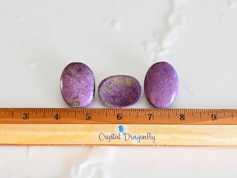 Stichtite Worry Stones FB2151, inner peace  🌸