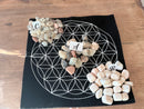 Tumbled Moonstone & Tumbled Peach Moonstone - Stone of Good Fortune, Protection & Love