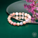 Peruvian Pink Opal Bracelet - Emotional Release Bracelet, Gift Boxed