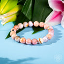Peruvian Pink Opal Bracelet - Emotional Release Bracelet, Gift Boxed