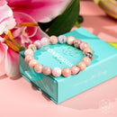 Peruvian Pink Opal Bracelet - Emotional Release Bracelet, Gift Boxed