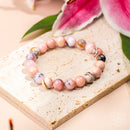 Peruvian Pink Opal Bracelet - Emotional Release Bracelet, Gift Boxed