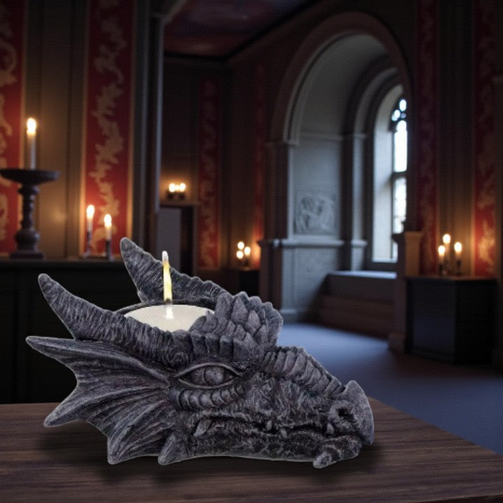 Dragon Head T-Light Holder FB1848 💎
