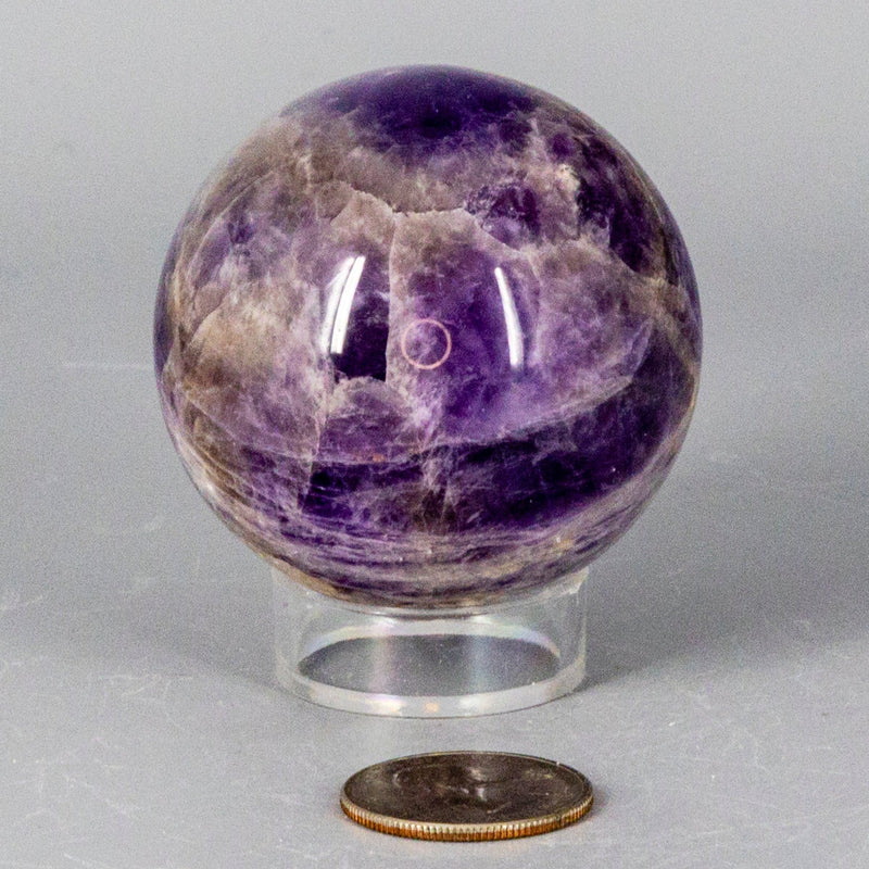 Dream Amethyst Spheres, intuition, healing, balance 🍇 CD-10355