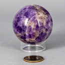 Dream Amethyst Spheres, intuition, healing, balance 🍇 CD-10355