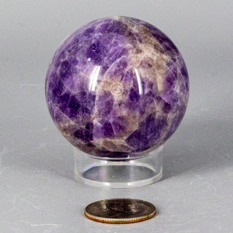 Dream Amethyst Spheres, intuition, healing, balance 🍇 CD-10355