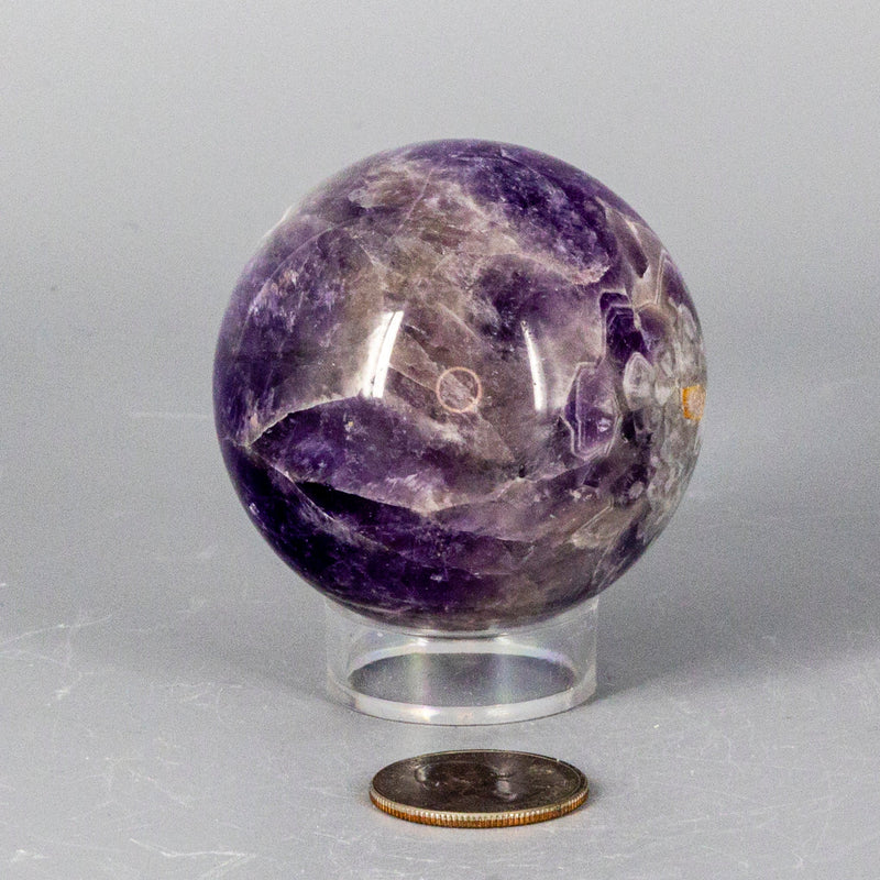 Dream Amethyst Spheres, intuition, healing, balance 🍇 CD-10355