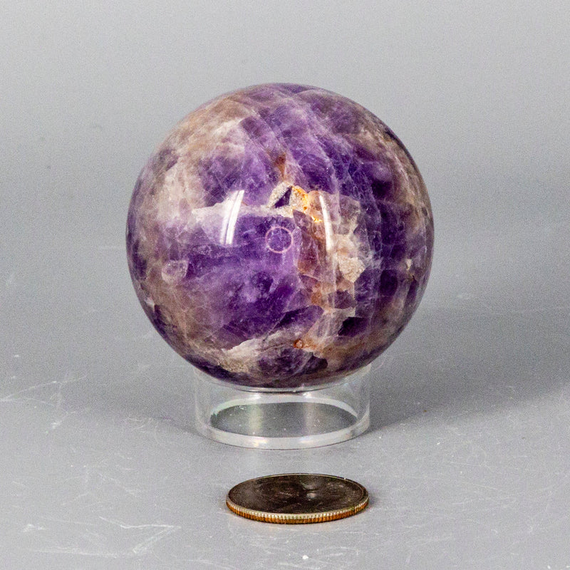 Dream Amethyst Spheres, intuition, healing, balance 🍇 CD-10355
