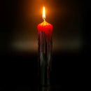 Black and Red , Purple or Blue Dripping Candle 💚 FB2004