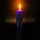 Black and Red , Purple or Blue Dripping Candle 💚 FB2004