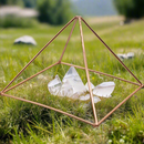Copper Pyramid for Crystal Grids, Crystal Clearing FB1093 🔮