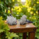 Crystal Bottle Stopper Amethyst or Clear Quartz Wine Stopper - Feng Shui FB3213 🎀