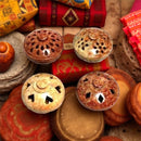 Soapstone Round Box / Bowl with Lid and Pretty Cutouts FB1425 🪭