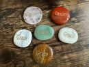 GRACE Wordstone Totem / Spirit Stone Engraved on Assorted Gemstones