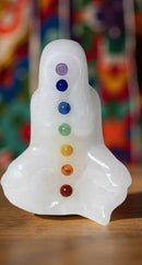 White Jade Chakra Yoga Lady FB3379 🌸