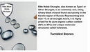 Elite (Noble, Silver) Shungite Palm Stones FB1466 🌕🌼🌕