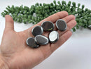 Elite (Noble, Silver) Shungite Flat Pocket Stones FB1463 🐝