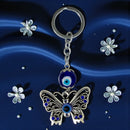 Evil Eye Butterfly Key Ring FB2805 💙🧿💙