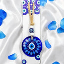 Glass Evil Eye Talisman,  Circle of Elephants or Hamsa Circle FB1678 🧿🐘🧿