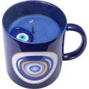 Evil Eye & Hamsa 3 in 1 Mug - Candle - Incense Holder & Charm 🧿 FB3502