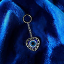 Evil Eye Butterfly, or Evil Eye Heart Key Ring FB2805 💙🧿💙