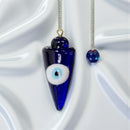 Evil Eye Glass Pendulum for Protection FB1038 🧿
