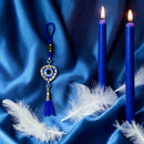 Evil Eye Butterfly, or Evil Eye Heart Key Ring FB2805 💙🧿💙