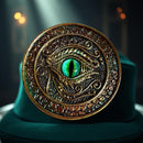 Dragon's Eye Box, Hand Painted, for Trinkets, Tumbled Stones, Treasures FB1972 🔥