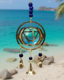 Chakra Brass Windchimes, All 7 Major Chakras FB3226 🧡