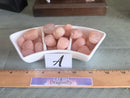 Tumbled Moonstone & Tumbled Peach Moonstone - Stone of Good Fortune, Protection & Love