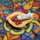 Wood Carved Healing Hands Bowl FB1403 🪔