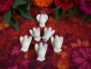 Angel Aura White Jade Small Carved Angels FB2855 🎀