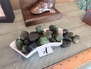 Tumbled  Dark Green Jade, Heart Chakra, Harmony