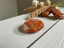 Fire Agate Oval Worry Stone FB2316 🧡