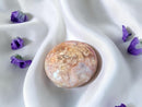 Flower Agate Polished Hand Pebble & Palm Stone FB2205 🌸