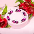 Shape Your Future – Pink Galaxy Tiger’s Eye Bracelet 💖 CI603 💖