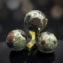Garnet and Schist Sphere from Brazil FB3085 🌻