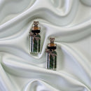 Gemstone Chip Pendant with Green Aventurine and Dragonfly Charm FB3093 🍃