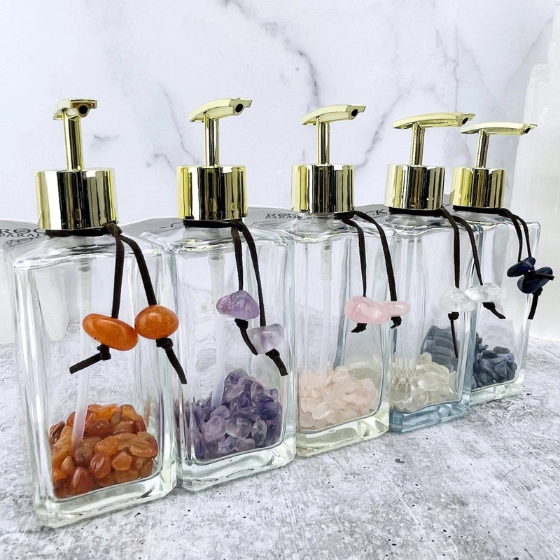 Tumbled Gemstone Soap Dispenser FB2632 🌼💠🌼