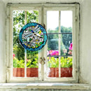 Glass Mosaic Dragonfly Sun Catcher FB3361 🦢🌟🦢