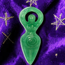 Green Aventurine Goddess with Spiral 🌻💚🌻 FB1657