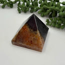 Rare Golden Healer with Pyrite AAA Quality Pyramid FB1467 🌕🌼🌕