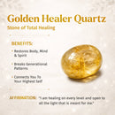 Golden Healer Quartz Bracelet - The Master Reset 🌼 CI643