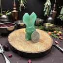 Green Aventurine Rabbit / Bunny with Oversized Ears FB3314 🔮🌿🕯️