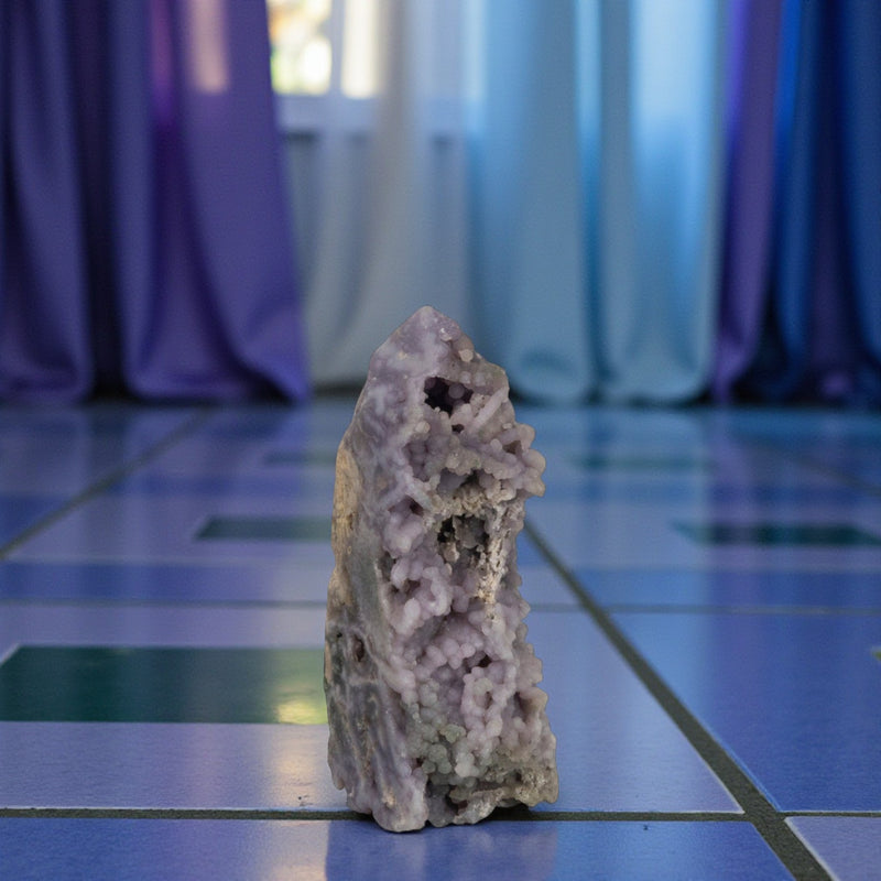 Grape Agate Tower / Standing Point 🧡🌸🧡 CD-10128