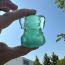 Green Fluorite Sitting Elephant FB2003 🐘