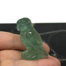 Green Fluorite Carved Parrot FB2008 🦜