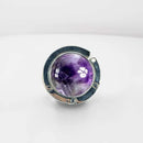 Gemstone & Metal Foldable Handbag Hook 💜 FB1677