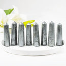 Hematite Obelisk, Standing Point Tower - Grounding, protection FB1593 💛🌸💛